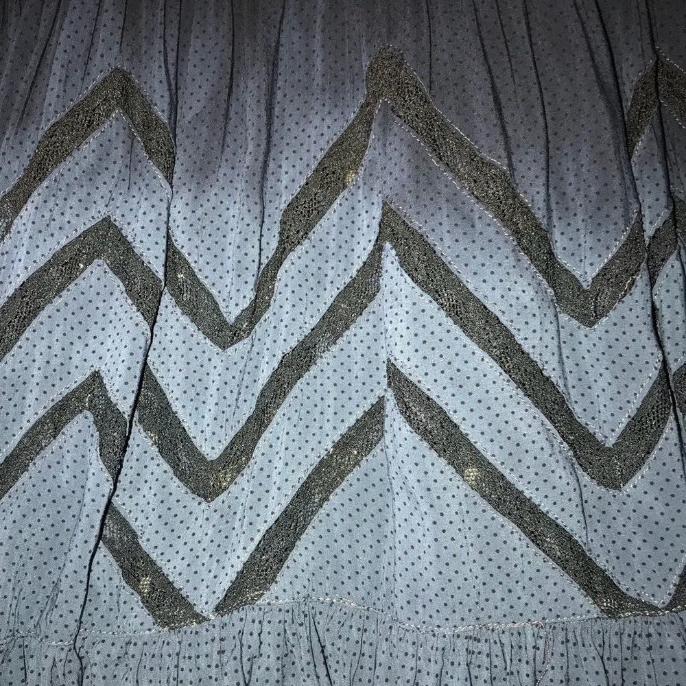 Voile and Lace Trapeze Slip Ombre Ombré Custom Dye - Picture 5 of 7